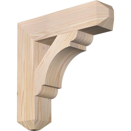 Olympic Craftsman Smooth Bracket, Douglas Fir, 3 1/2W X 16D X 16H